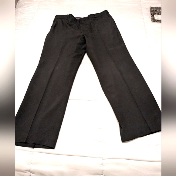 Men’s 36x30 Dress Pants John Alexander by Hartmarx 100% Worsted Wool Charcoal - Picture 1 of 7